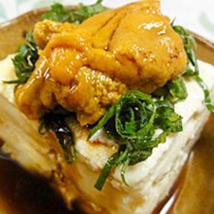 ウニ豆腐 レシピ 作り方 By Leopoo 楽天レシピ